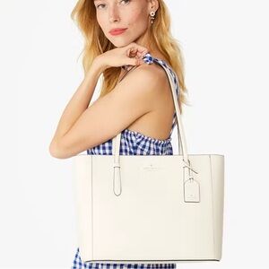 🎉HP🎉 Kate Spade Schuyler Medium Tote in Meringue Color